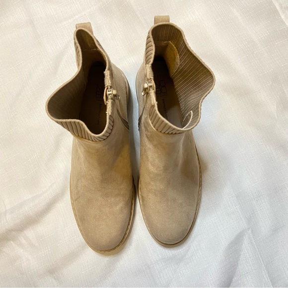 No Boundaries Knit Chelsea Ankle Boots Size 11 - Picture 5 of 6